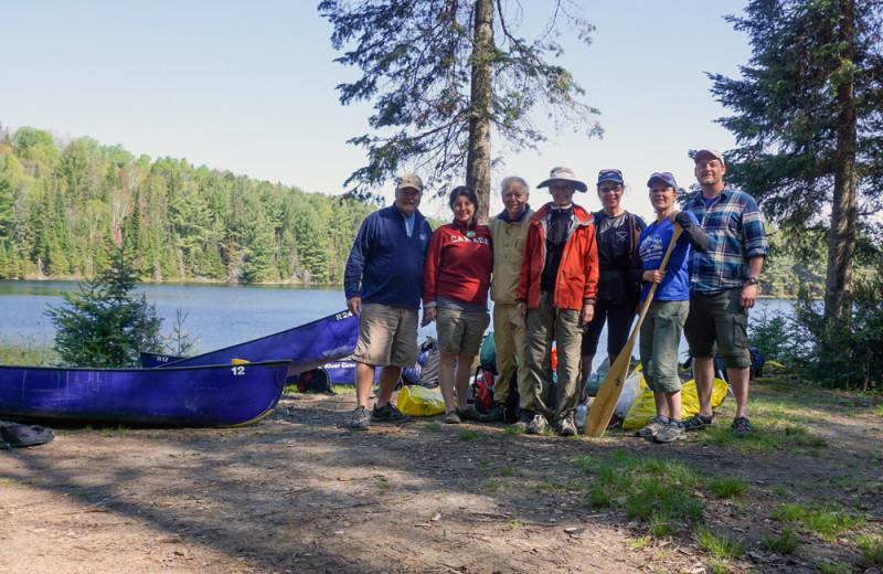 Groups at Wolf Den Hostel and Nature Retreat.