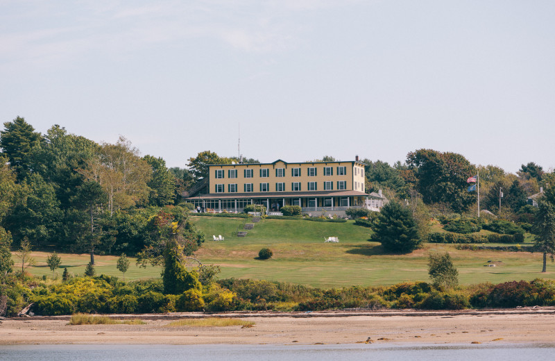 Exterior view of Chebeague Island Inn.