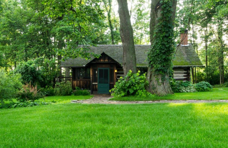 Cabin at Stout's Island Lodge.