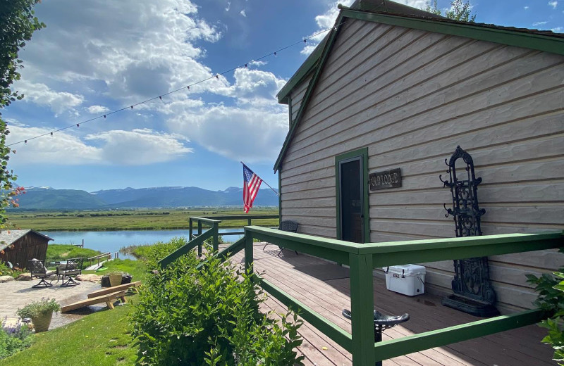 Exterior view of Teton Valley Lodge.