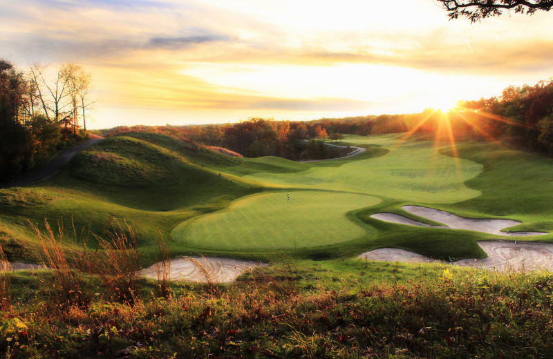 Featuring massive elevation changes, the Player Course is one of the most unique layouts in the Midwest