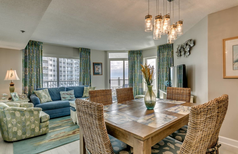 Rental interior at Condo World.
