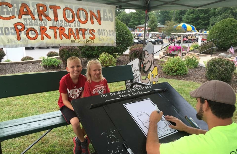 Family time at Yogi Bear's Jellystone Park Warrens.