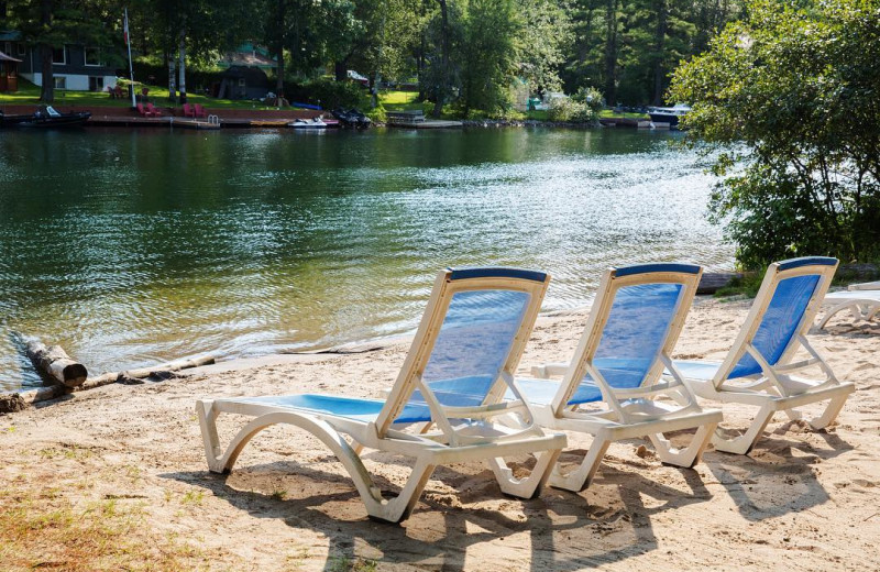 Beach at Great Blue Resorts- Shamrock Bay Resort.