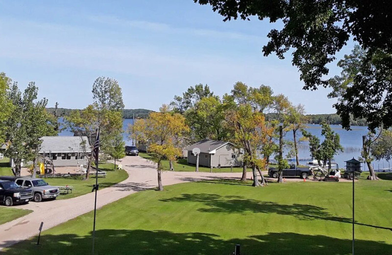 Cabins at Westwood Beach Resort.