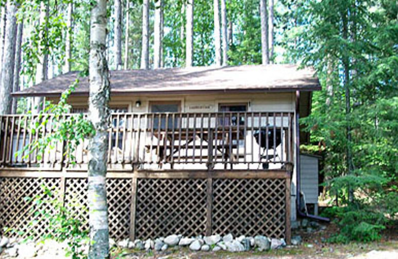 Cabin Exterior at Spring Bay Resort