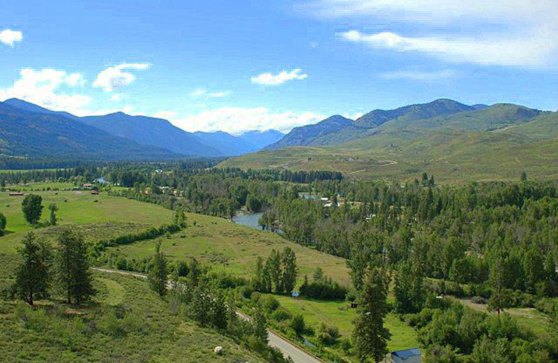 Scenic view of Sun Mountain Lodge.