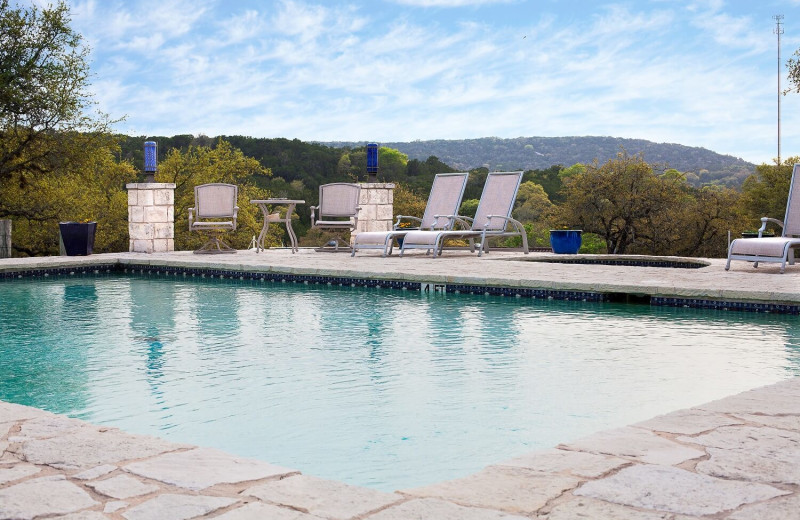 Outdoor pool at Blair House Inn.