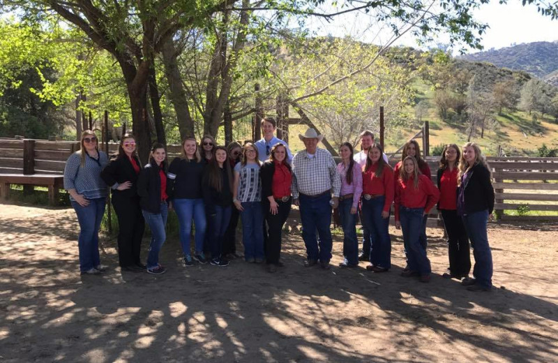 Group at Rankin Ranch.