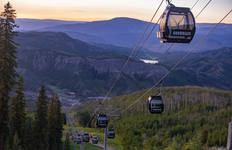 Gondola at Limelight Hotel.