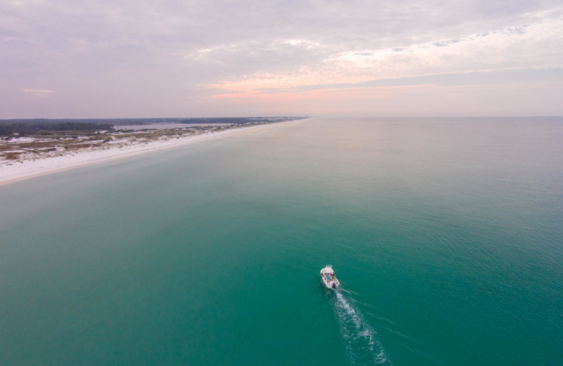Try your luck fishing in the Gulf of Mexico or just cruise the open water and soak up the sun during your stay in a condo or beach home by Southern Vacation Rentals.