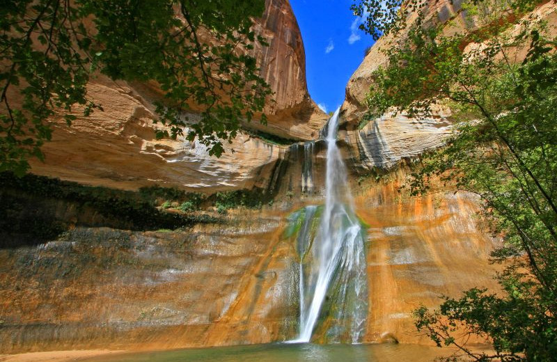 Waterfall near Stone Canyon Inn.