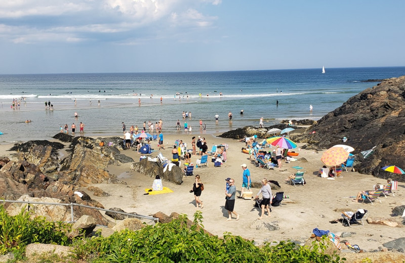 Beach at Beachmere Inn.