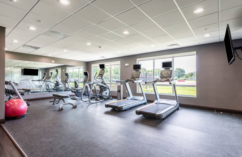 Fitness room at Fairfield Inn & Suites - Stevensville.