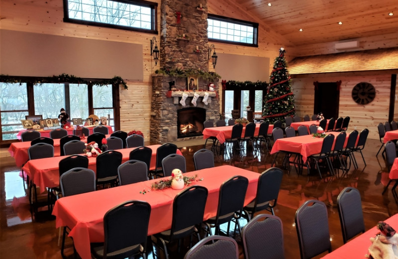 Rustic Hearth Event Center at Cedar Valley Resort.