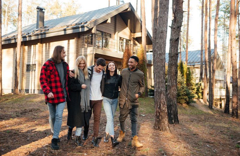 Reunions at Blue Beaver Luxury Cabins.
