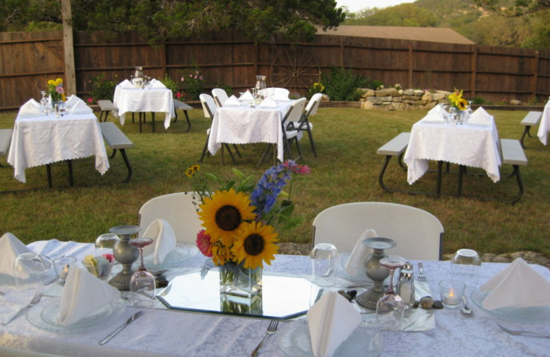 Wedding reception at Silver Spur Guest Ranch.