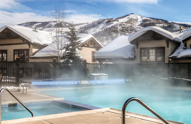 Pool at EagleRidge Lodge.