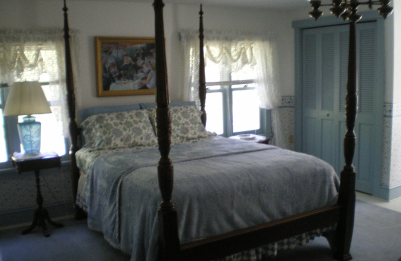 Guest room at Red House Country Inn.