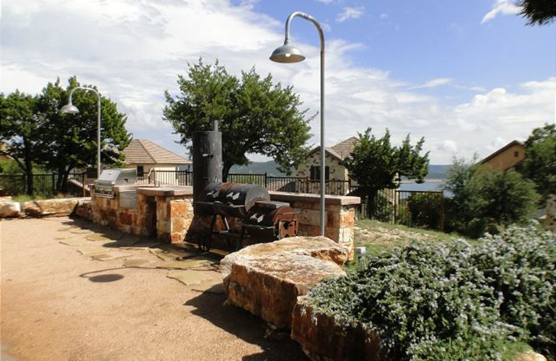 Grilling station at Lake Travis & Co.
