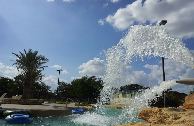 Water park at Flying L Hill Country Resort & Conference Center.