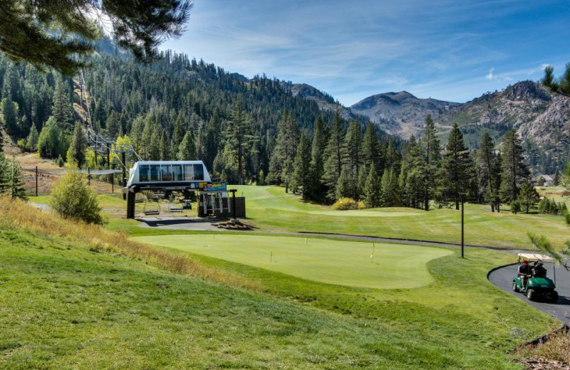 Golf course at Vacasa Rentals Lake Tahoe.