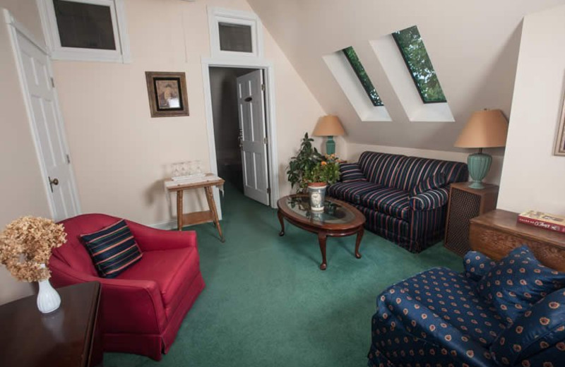 Guest room at Market Street Inn.