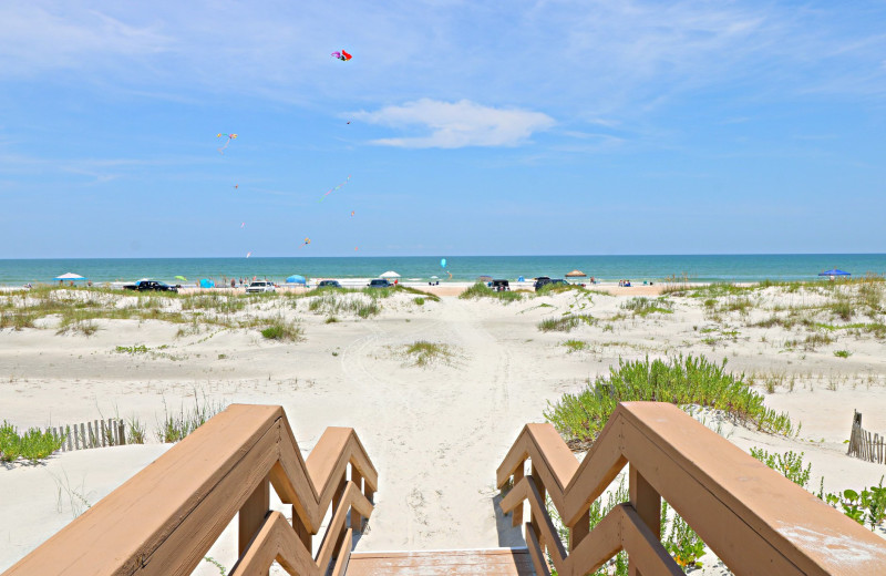 Beach at St Augustine Beach 