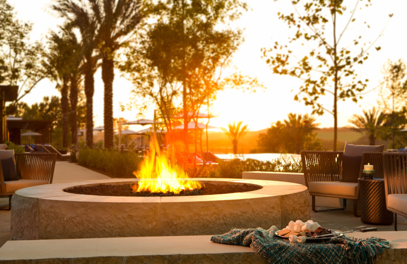 Bonfire at La Cantera Resort & Spa.