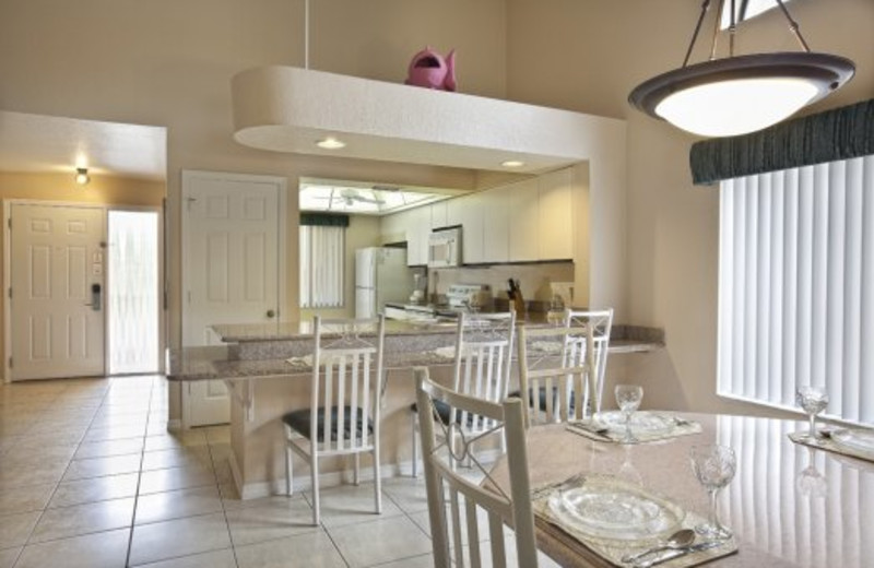 Kitchen view at Westgate Vacation.