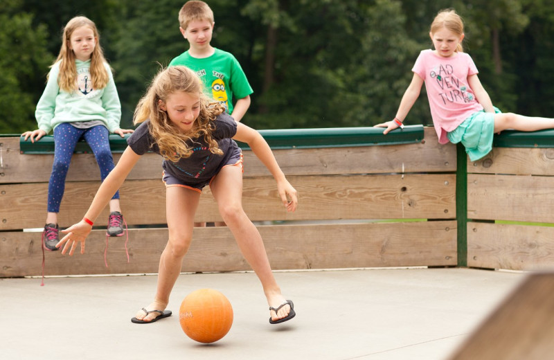 Bocca ball at Yogi Bear's Jellystone Park Hagerstown.