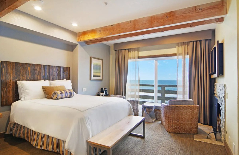 Guest room at Cypress Inn On Miramar Beach.