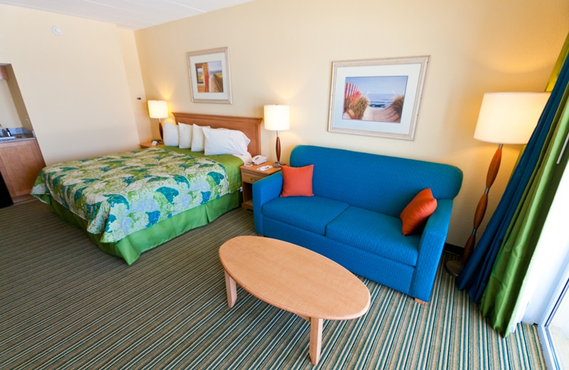 Guest room at The Sea Ranch Resort.