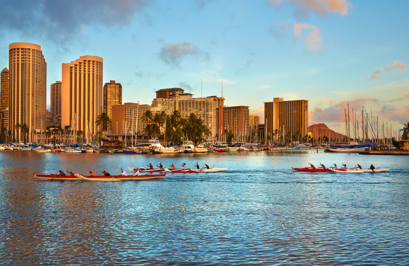 Exterior at Prince Waikiki.