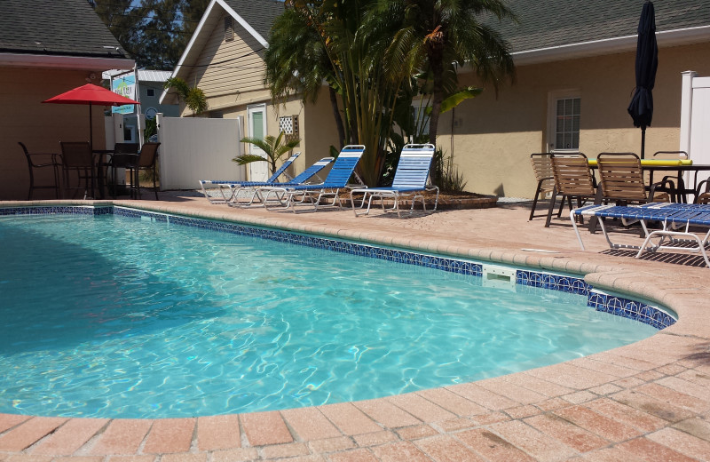 Outdoor pool at Anna Maria Island Inn.