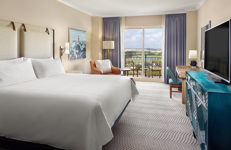 Guest room at Omni Orlando Resort at ChampionsGate.