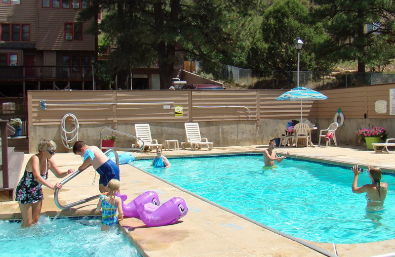 Outdoor pool at Ferringway Condominiums.