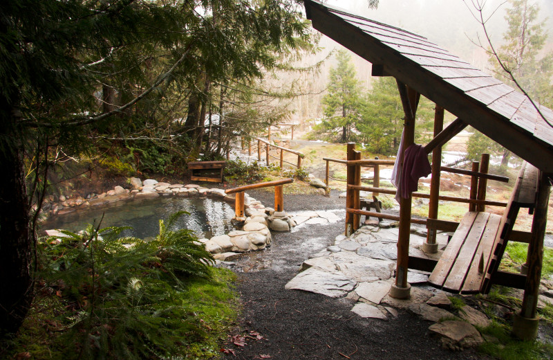 Spa at Breitenbush Hot Springs.