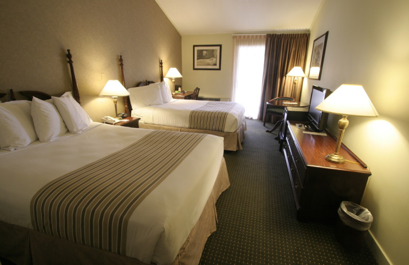 Guest room at Interlaken Resort & Conference Center.