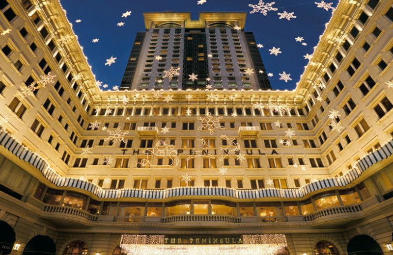 Exterior view of The Peninsula Hong Kong.