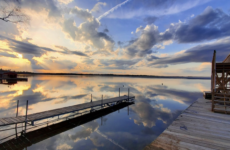 Dock view at Harmony Beach Resort.