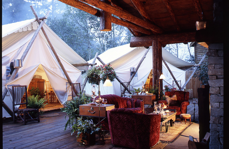 Exterior view at Clayoquot Wilderness Resort.