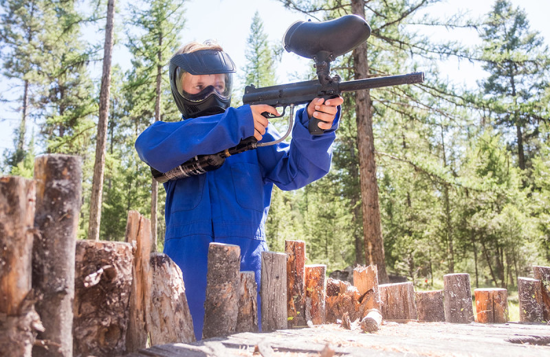 Paintball at The Resort at Paws Up.