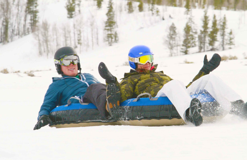 Tubing at C Lazy U Ranch.