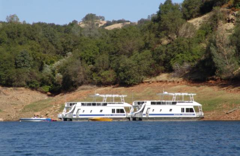 House boats at Lake Don Pedro.