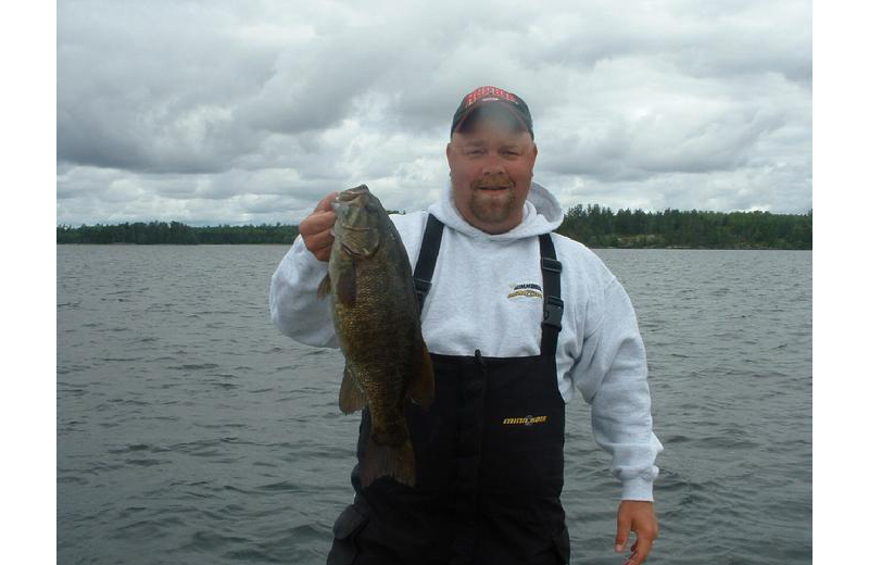 Fishing at Stokes Bay Resort.