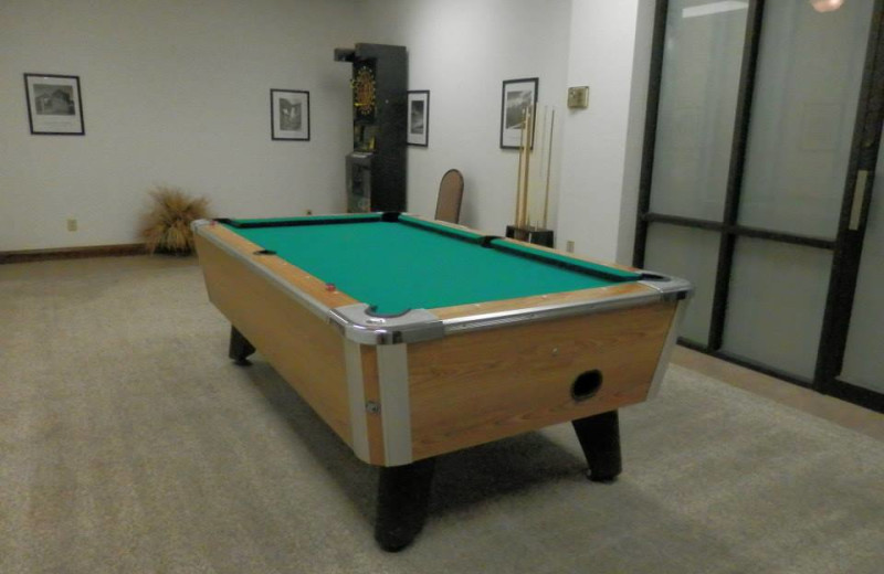 Pool Table at Lodge of the Ozarks