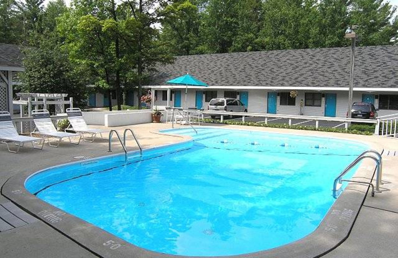 Outdoor pool at Traverse Bay Inn.