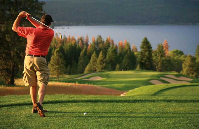 Golf near Tamarack Lodge.