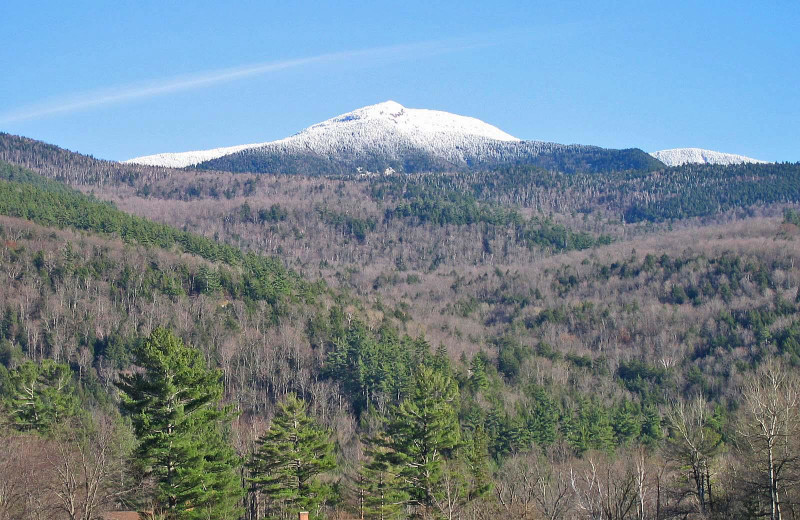 Mountain view near Trails End Inn.